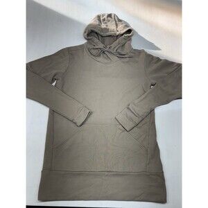 Alo Yoga Hoodie Pullover Light Brown Baggy Oversized Relaxed Fit Mens Large